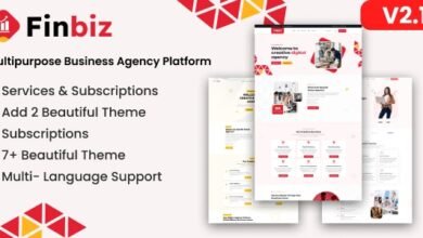 FinBiz - Multipurpose Business Agency Platform