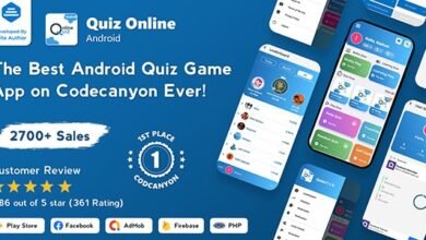 Quiz Online Trivia Quiz Android Quiz Game + Admin Panel