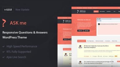 Ask Me - Responsive Questions & Answers WordPress