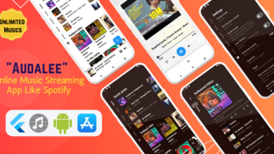 Audalee - Unlimited Music Streaming App Flutter & Getx Android & iOS Flutter