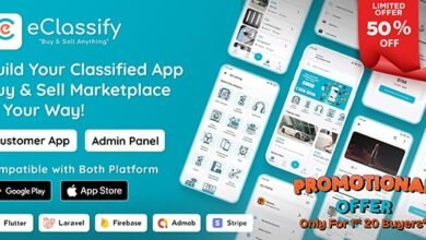 eClassify - Classified Buy and Sell Marketplace Flutter App with Laravel Admin Panel